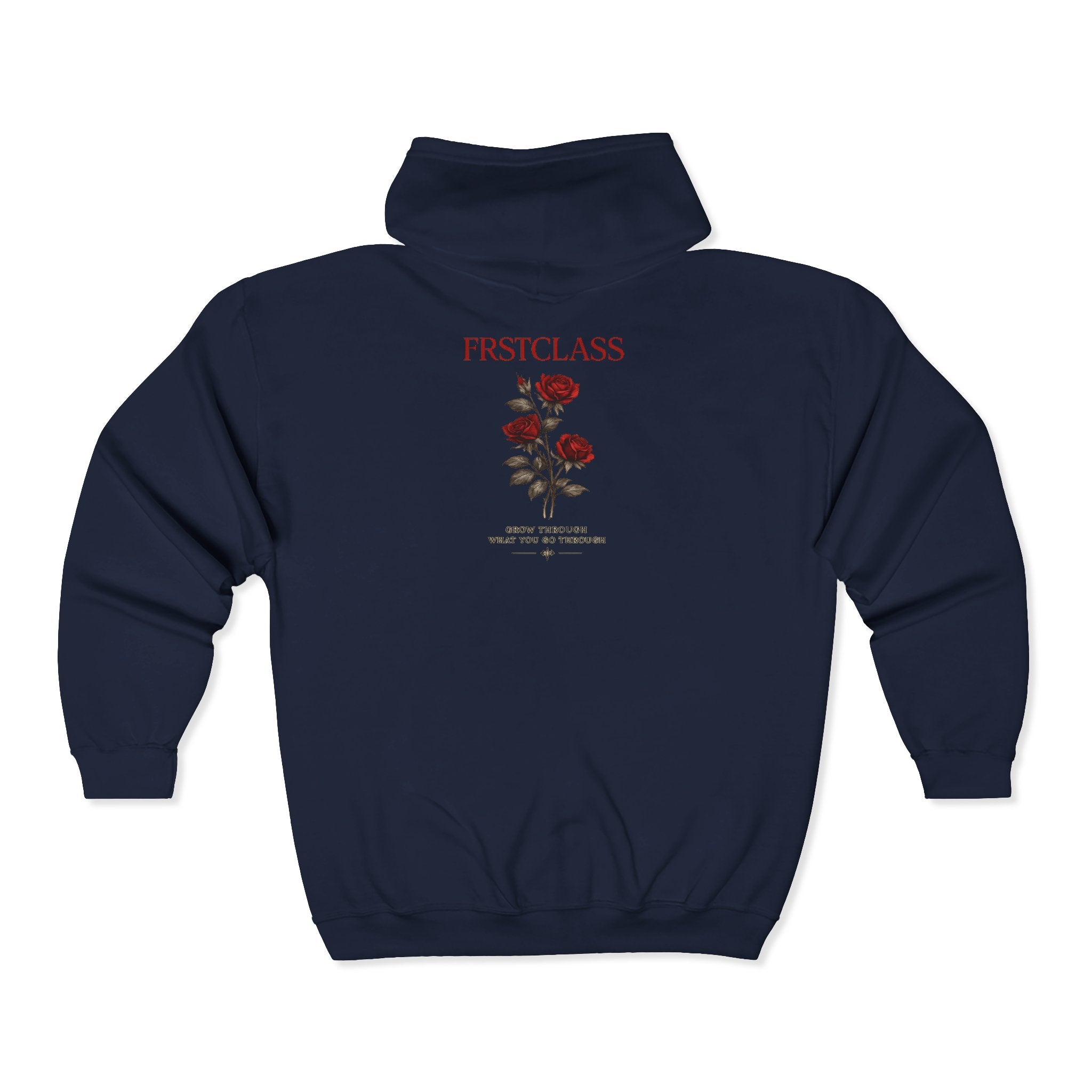 FRSTCLASS Legacy Roses Zip Hoodie – Premium Edition