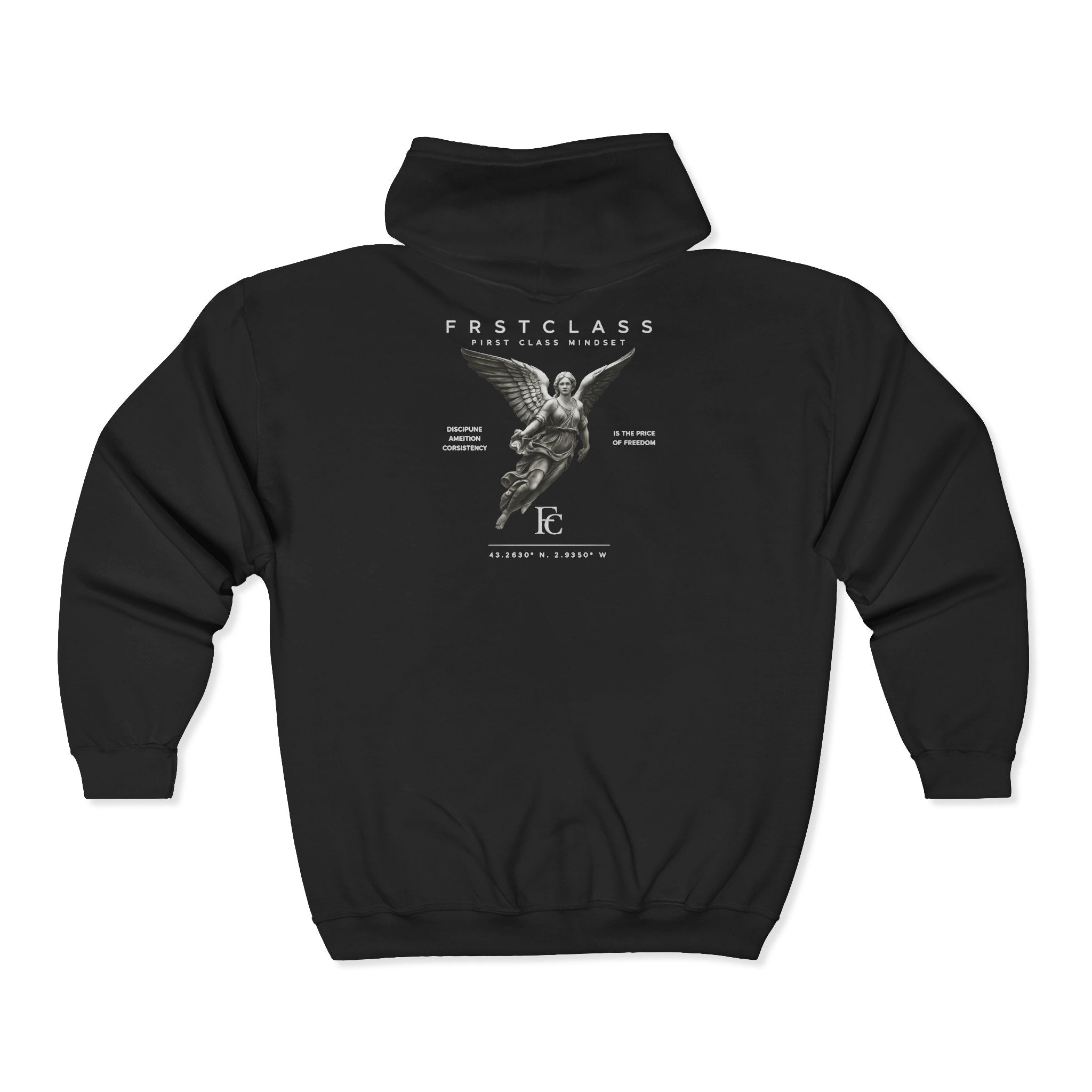 FRSTCLASS Angel Legacy Zip Hoodie – Premium Edition