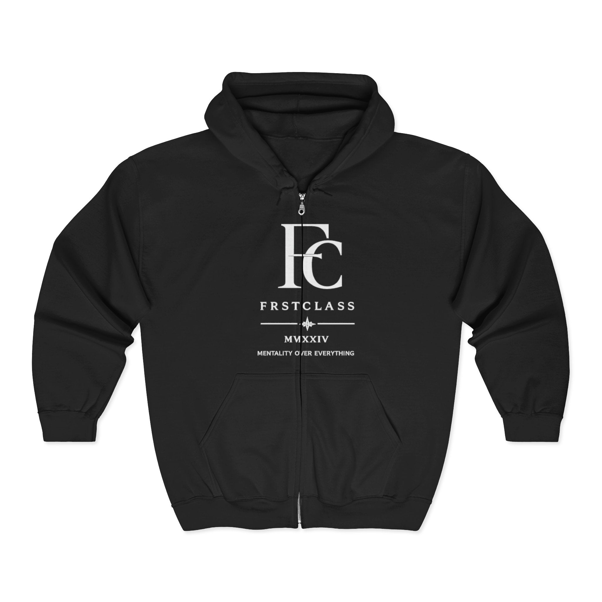 FRSTCLASS Legacy Roses Zip Hoodie – Premium Edition