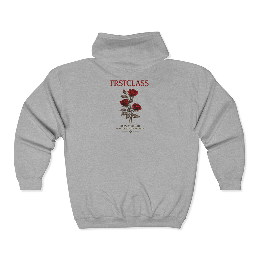 FRSTCLASS Legacy Roses Zip Hoodie – Premium Edition
